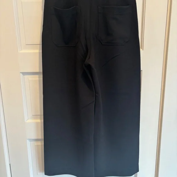 Maeve The Colette Cropped Wide-Leg Knit Pants - Picture 3 of 6